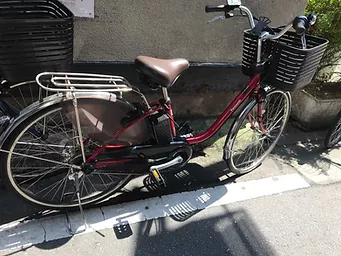 電動自転車赤